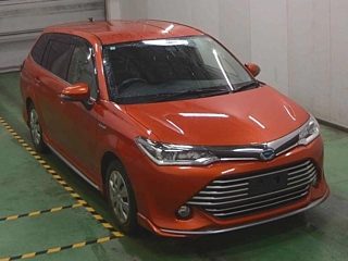 TOYOTA COROLLA FIELDER 2017 orange